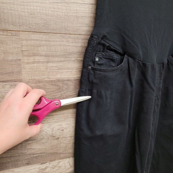 AG Adriano Goldschmied Secret Fit Belly Skinny Legging Ankle Maternity Jeans 27 - Picture 10 of 15